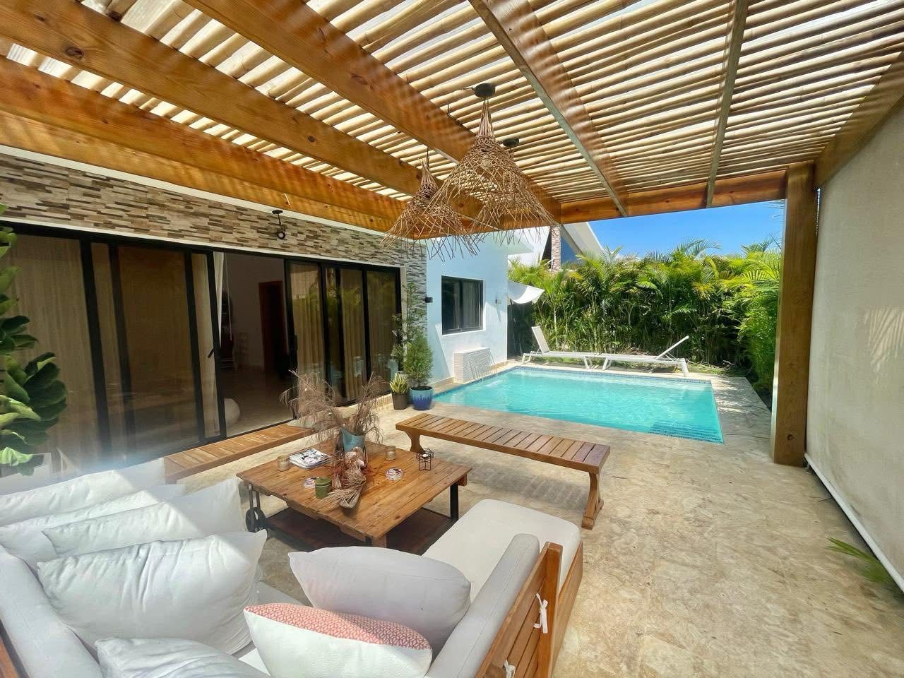 casas vacacionales y villas - Hermosa Villa en Metro Country Club 📍  Techos dob 7