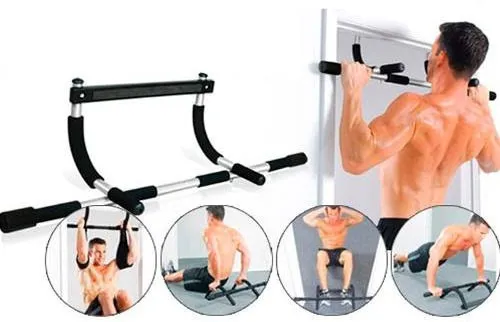 deportes - barra abdominal iron gym 