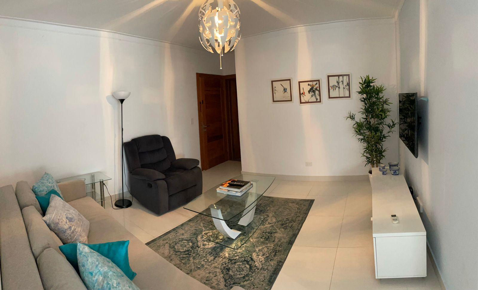 apartamentos - ALQUILER APARTAMENTO AMUEBLADO DE 101.68M2-BELLA VISTA 1