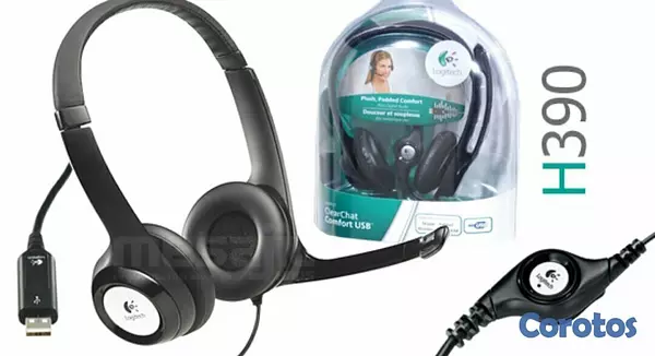 computadoras y laptops - AUDIFONO CON MICROFONO LOGITECH H390 PC INTERNET CLEAR CHAT CONFORT USB (981-000 2