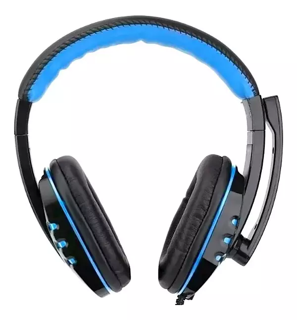 accesorios para electronica - Audifonos Gaming con microfono auriculares Gamer Jugar play cascos videojuegos 4