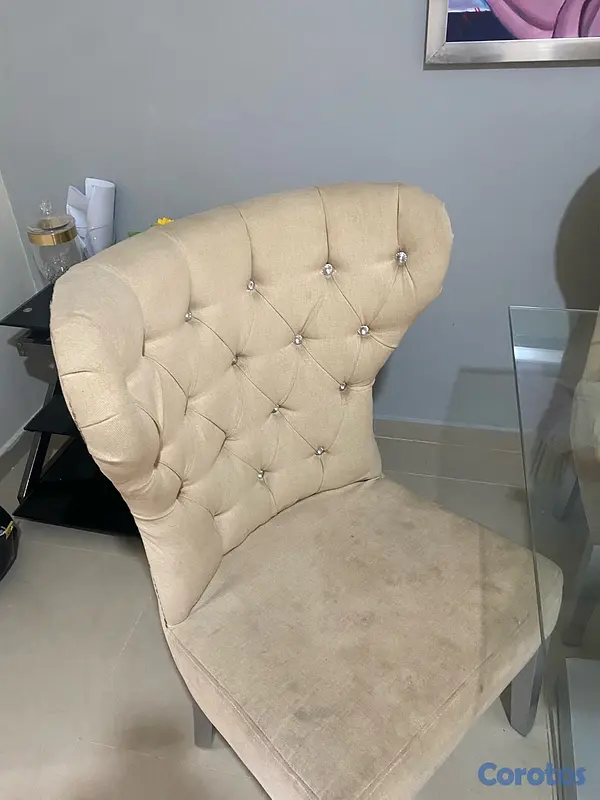 muebles y colchones - comedor 4 sillas como juego 9/10
 3
