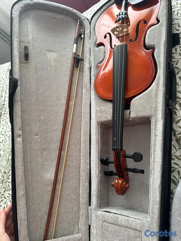 instrumentos musicales - violín con todos los accesorios  3