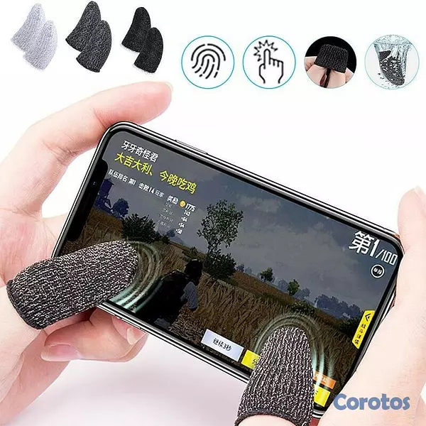 hobby y coleccion - Dedo gamer anti-sudor para juegos 5