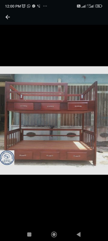 muebles y colchones - Camarote en madera 🌲 para dos corchones 