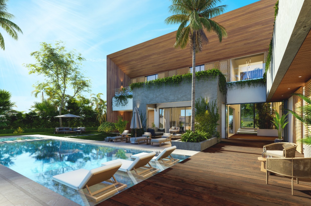 casas vacacionales y villas - Villa de lujo disponible en Cap Cana 5
