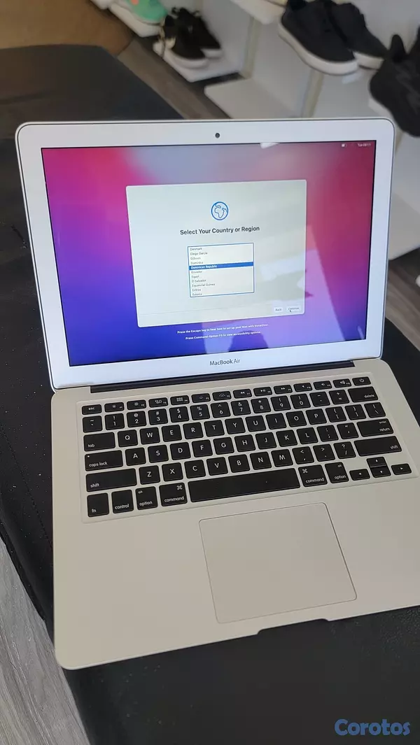 computadoras y laptops - macbook air 2017 i7 8+512GB 2