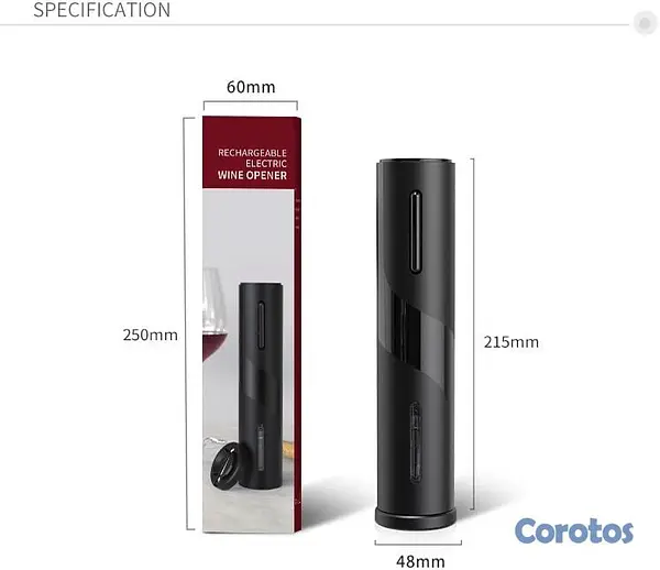cocina - Descorchador eléctrico para vino – Fácil y rápido  2