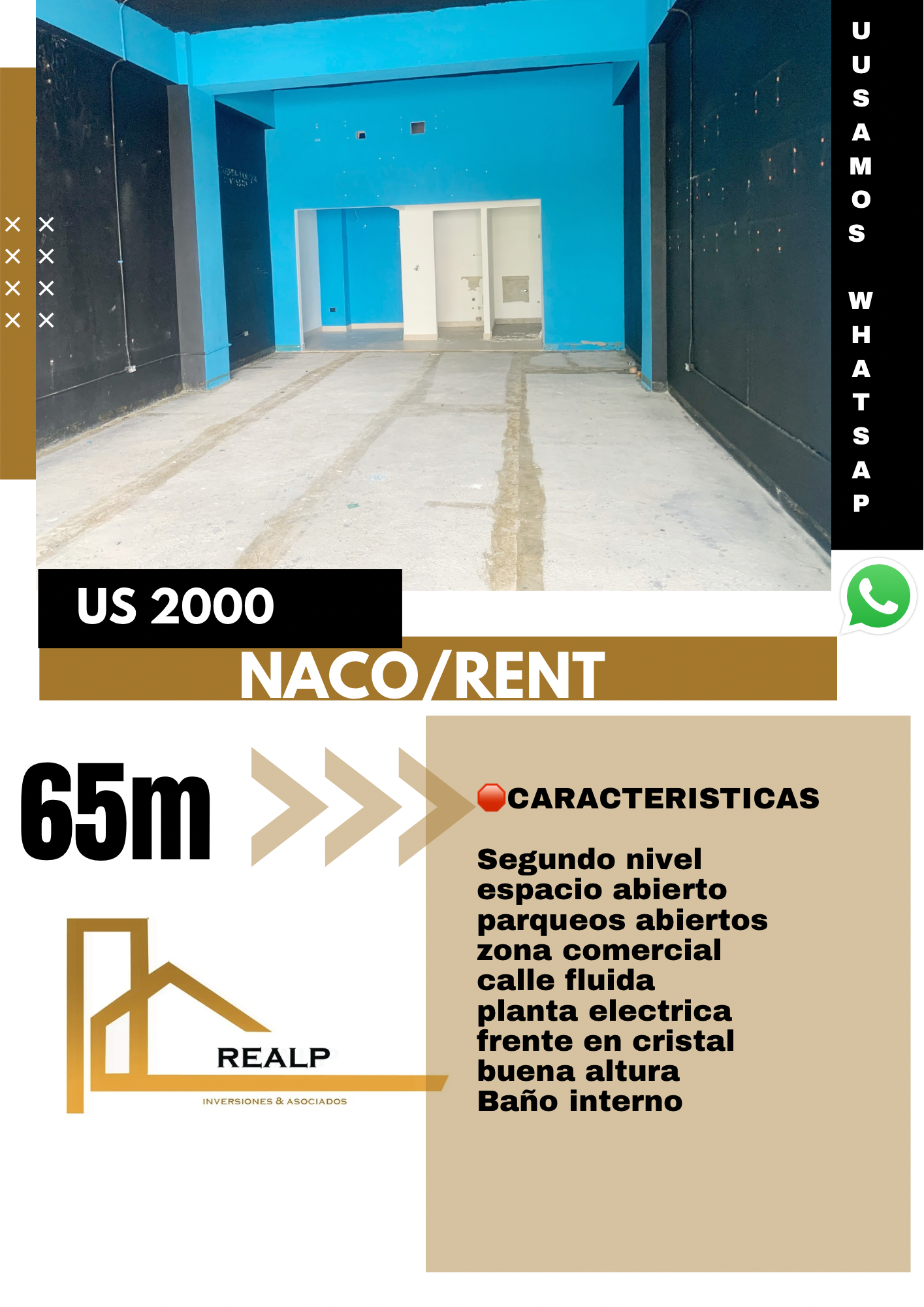 oficinas y locales comerciales - Local céntrico en Naco 0