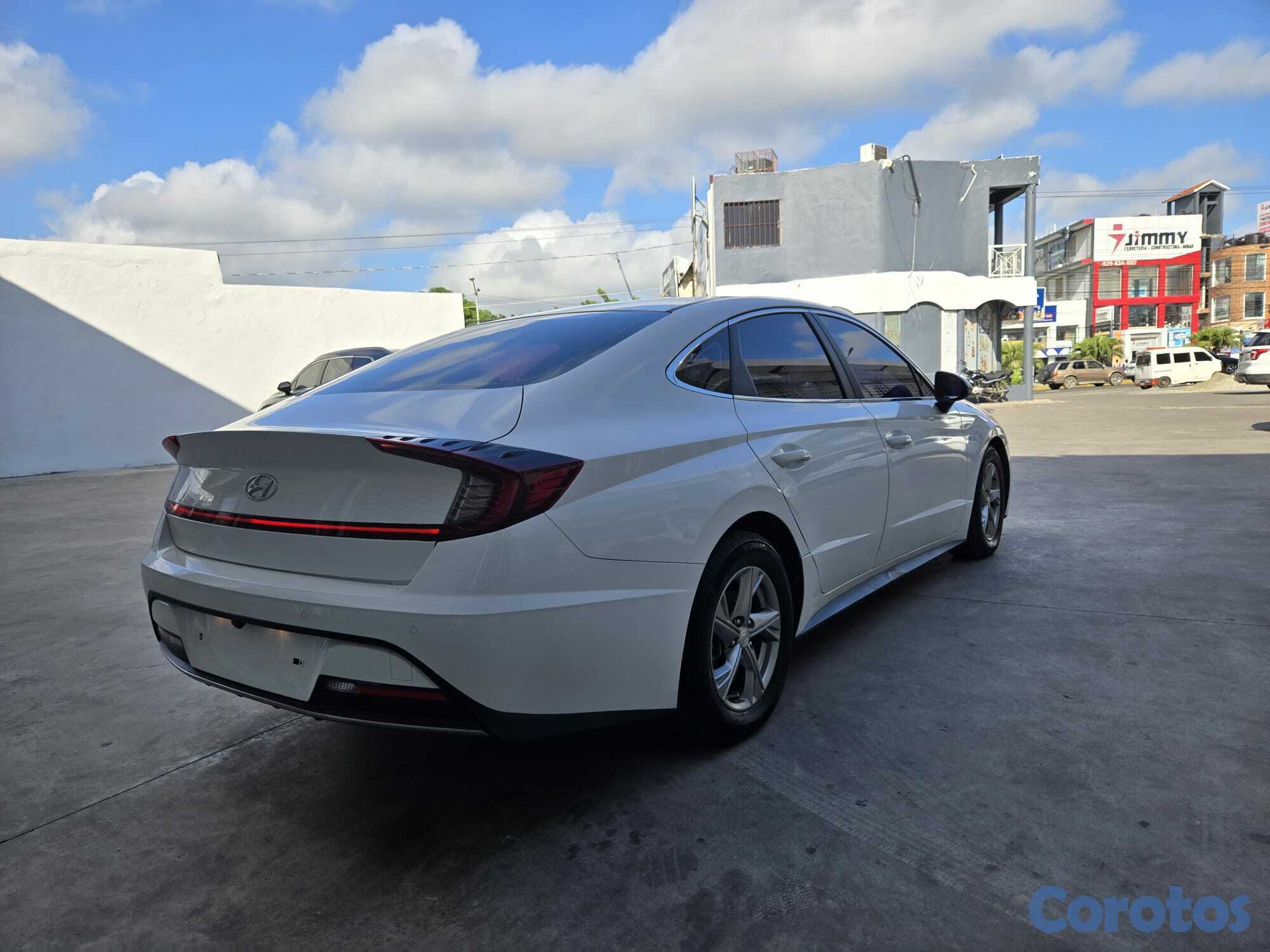 carros - HYUNDAI SONATA DN8 2020 BLANCO 2