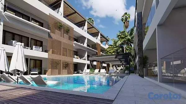 apartamentos - Las Terrenas - Samaná, Apartamento de 1 habitación con Línea blanca 2
