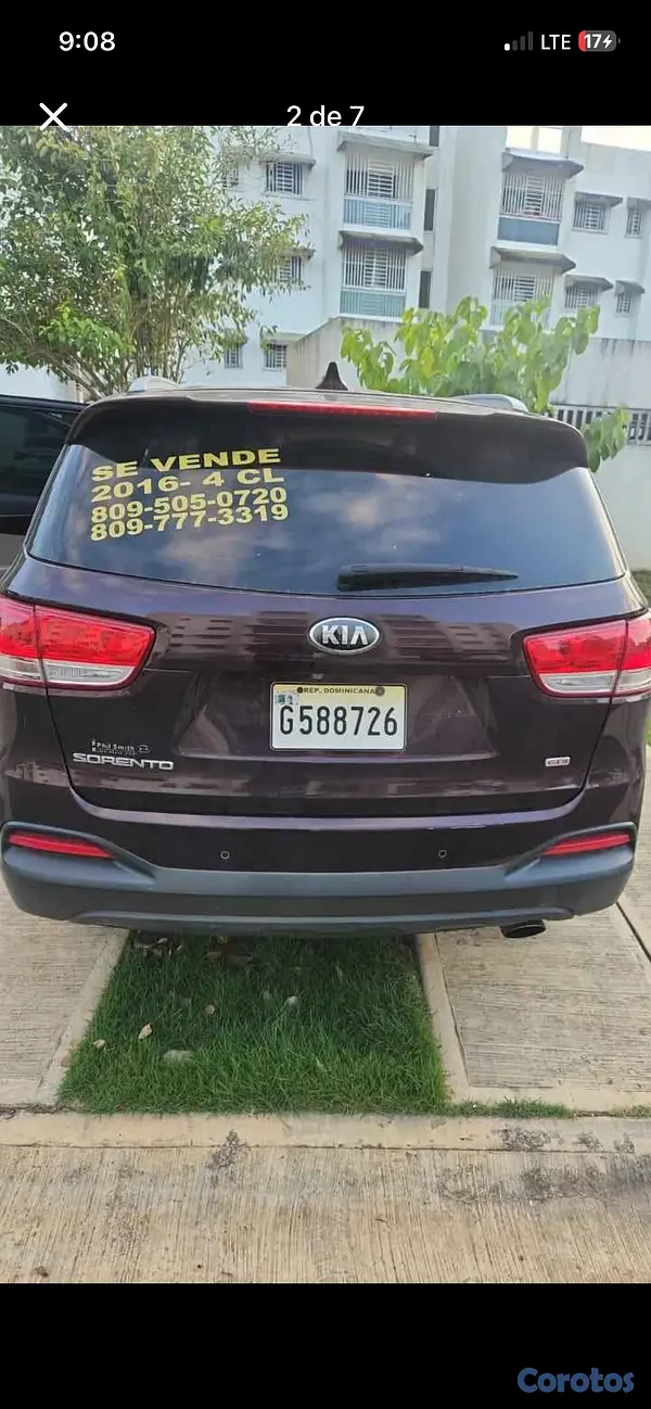 jeepetas y camionetas - kia Sorento 2016 americana  2