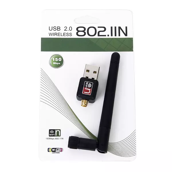 accesorios para electronica - Antena Wifi Usb Receptor Wifi Con Antena Para Pc. Modem Lan Adaptador 2