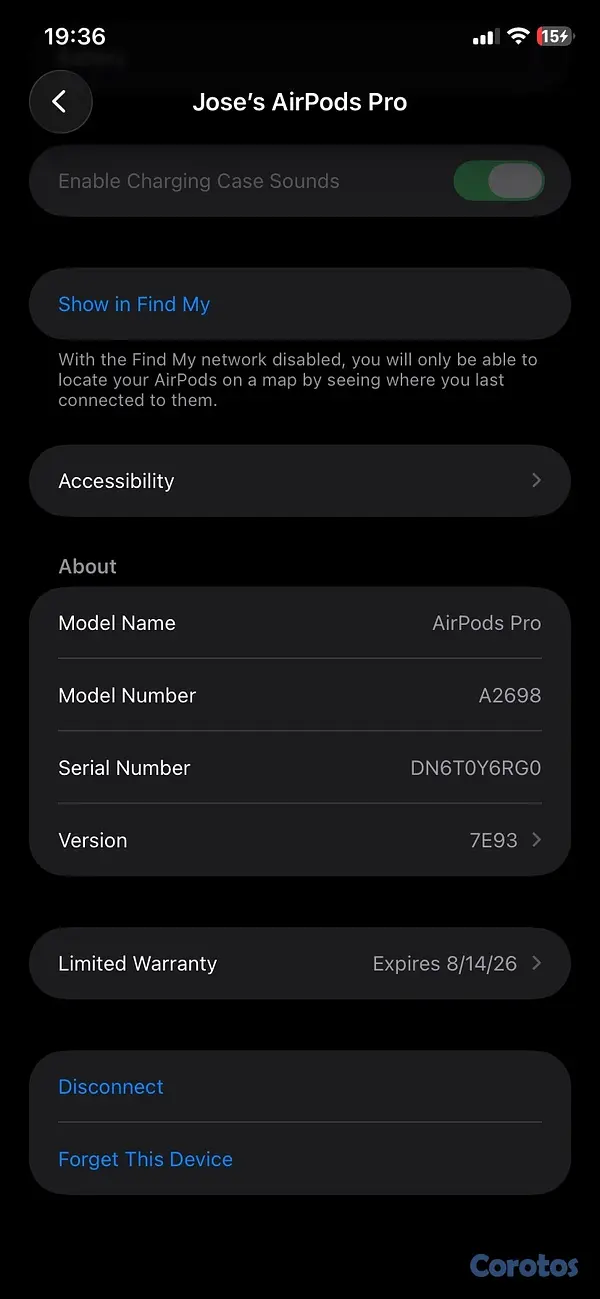 camaras y audio - Airpods Pro (2da generación) 8