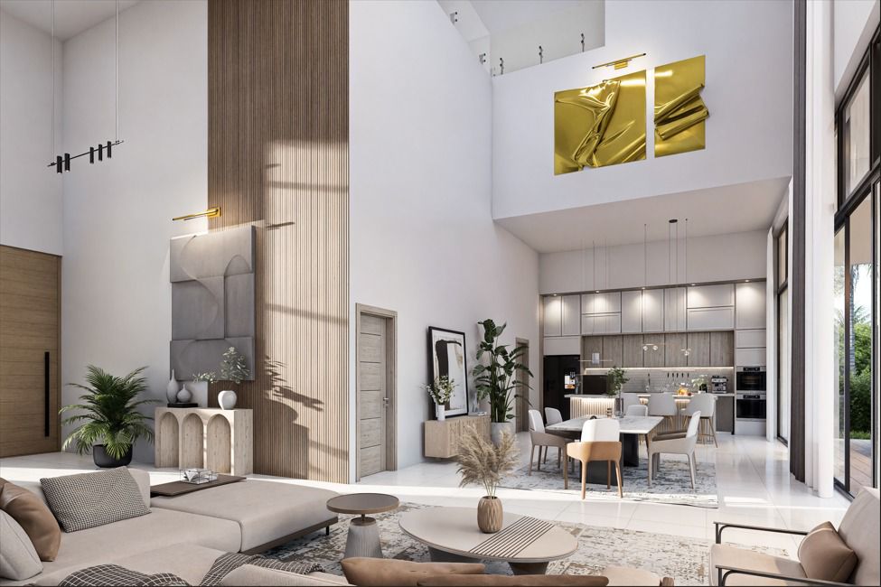 casas vacacionales y villas - Villa en Cap cana Vista al mar y al Golf en Plano 1