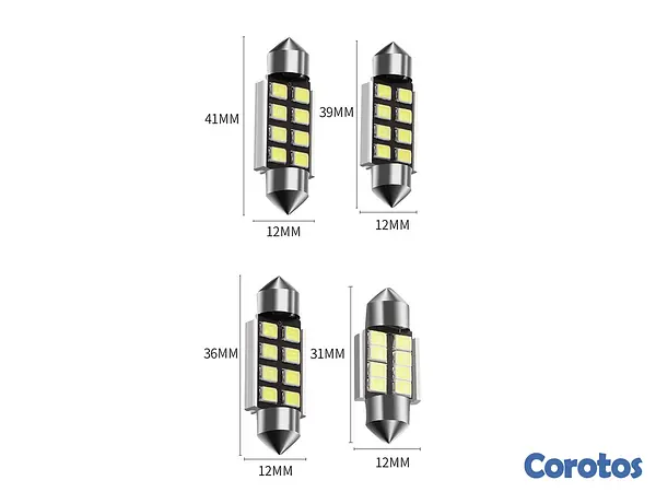 accesorios para vehiculos - Bombillo Led Para Interior De Vehículo 3