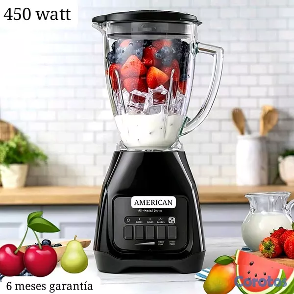cocina - licuadora american 2 velocidades  3
