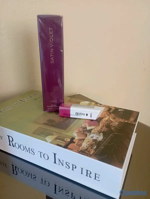 salud y belleza - Set de perfume satín Violet y pintalabio hidratante sellado 2