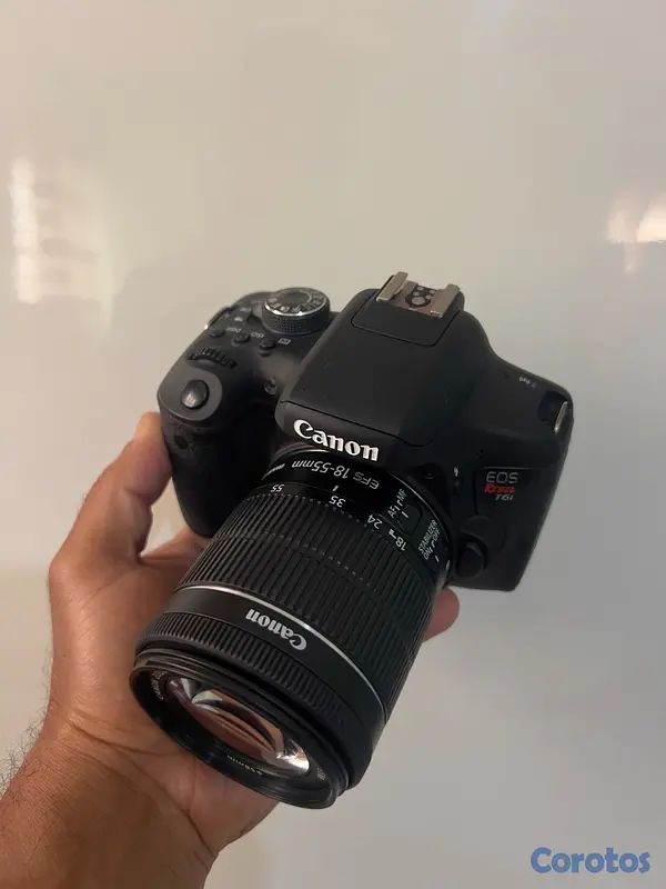 camaras y audio - Cámara Canon T6i Recién importada  2
