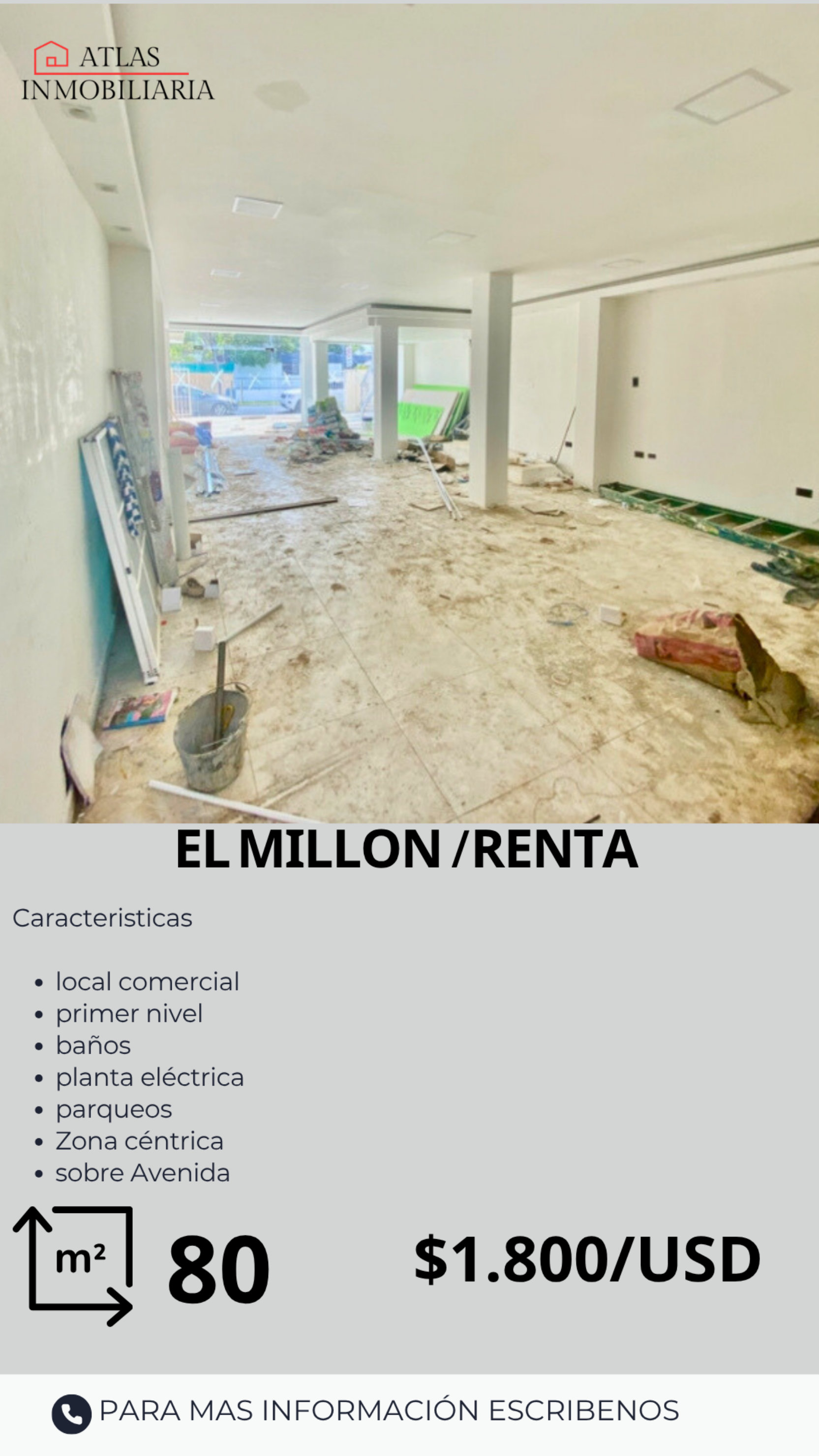 oficinas y locales comerciales - se alquila local  0