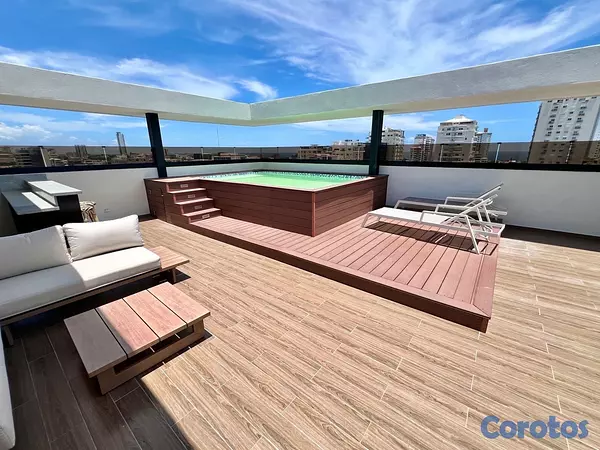 apartamentos - alquiló con o sin muebles renacimiento una habitación 1.5 baños parqueo ascensor 12