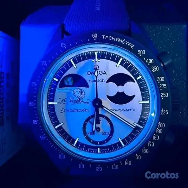 joyas, relojes y accesorios - Omega x Swatch Moonshine Gold 3