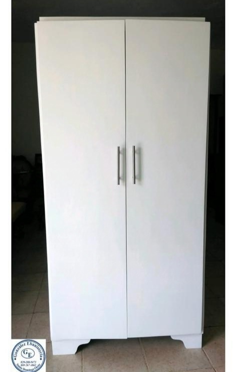 muebles y colchones - Armario ropero pequeño en blanco ideal para bebé  1