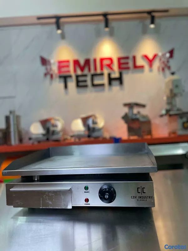 equipos profesionales - Plancha electrica de cocina comercial parrilla ele 4