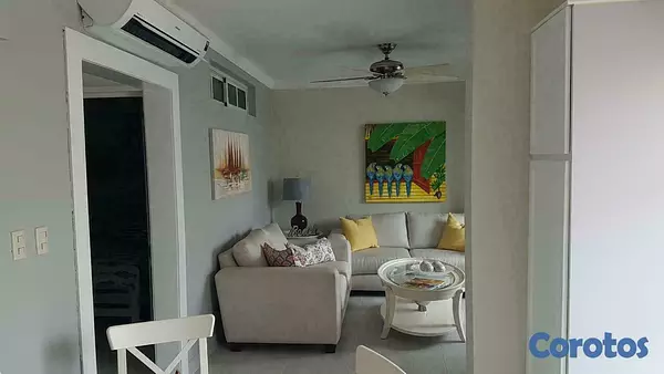apartamentos - Alquilo apto amueblado en cap cana 8