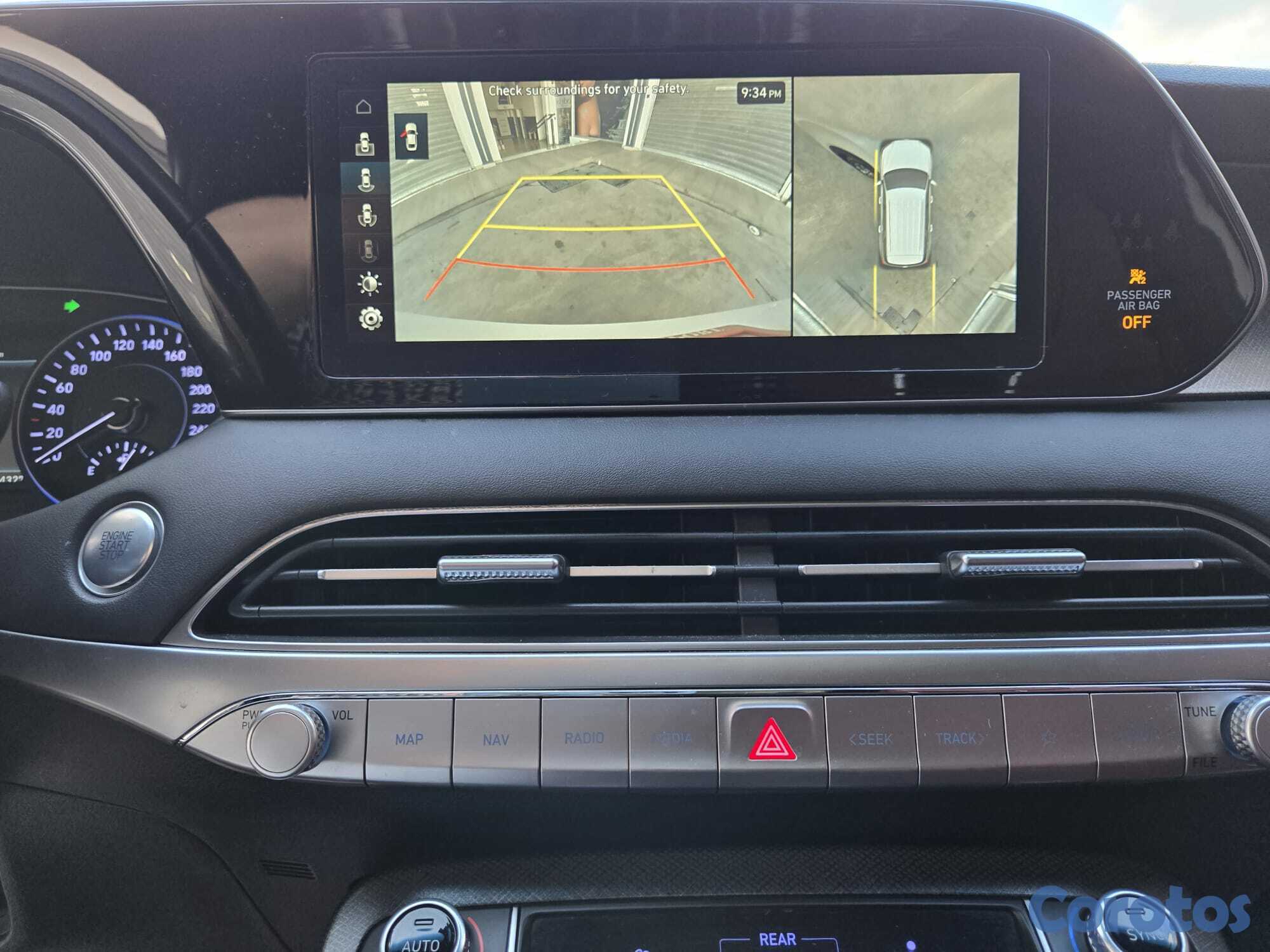 jeepetas y camionetas - HYUNDAI PALISADE 2019 BLANCA GASOLINA 11