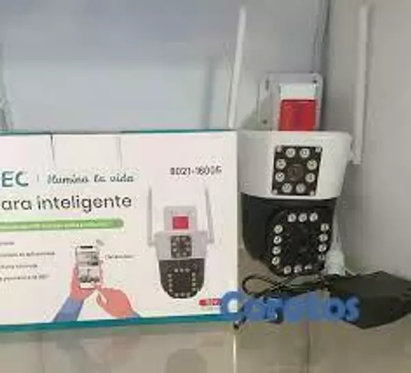 camaras y audio - CAMARA WIFI DE EXTERIOR TIPO DOMO 360  CON AUDIO 2