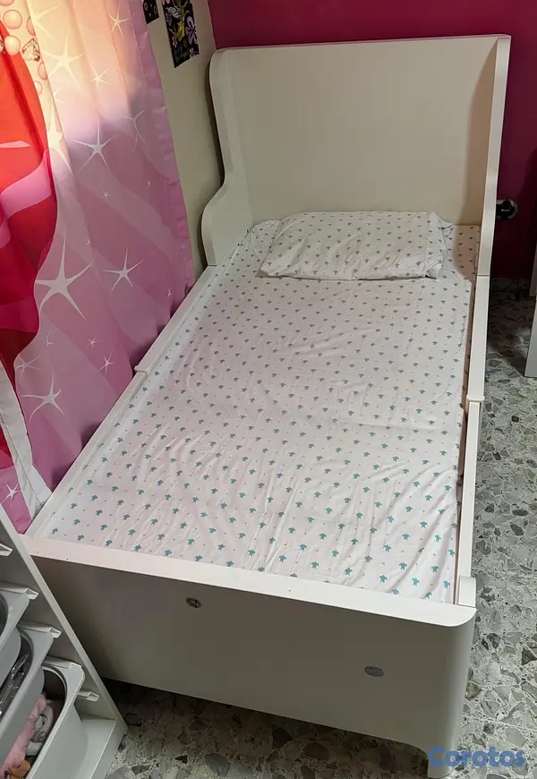 muebles y colchones - Cama de Niños Extraible Como Nueva  2