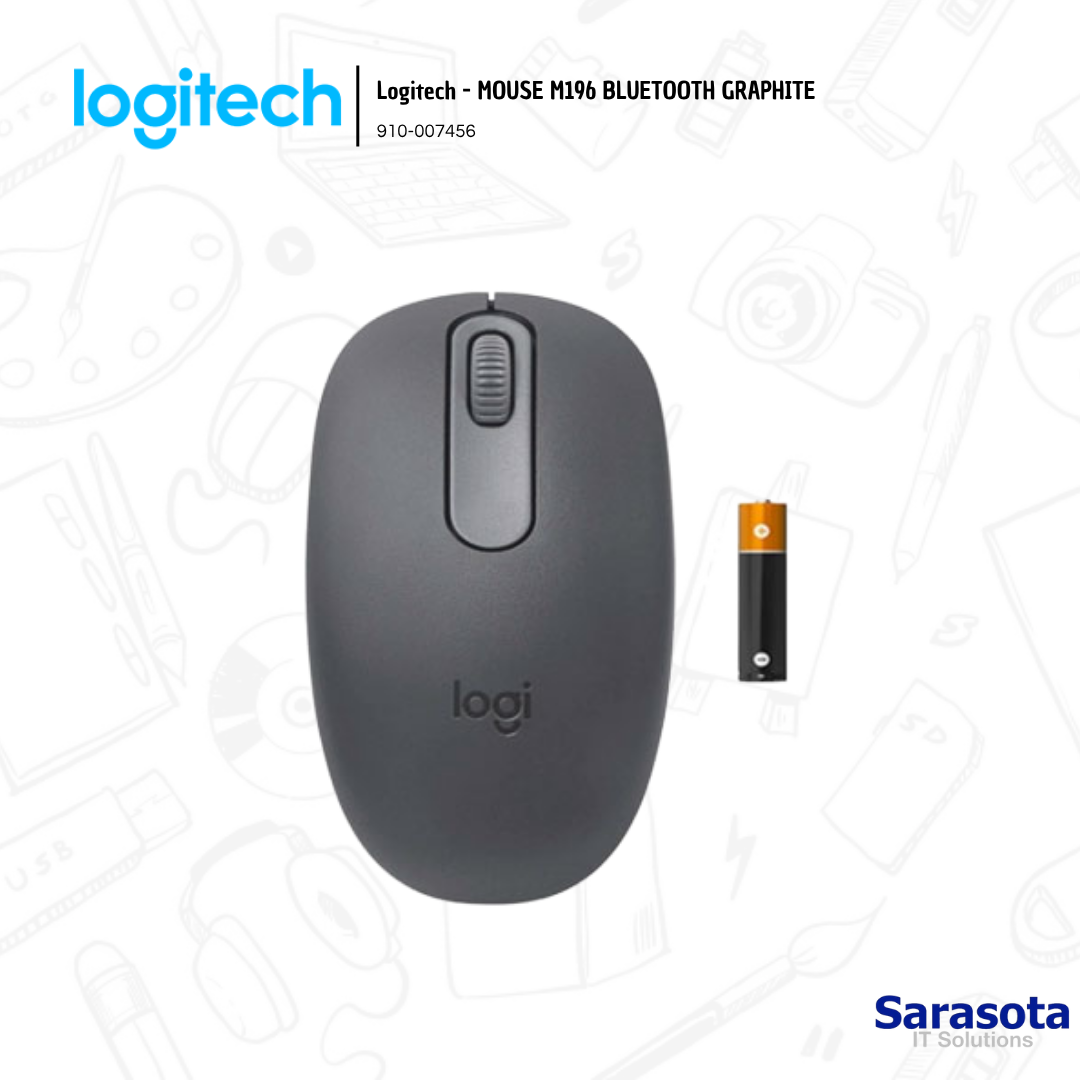 accesorios para electronica - Logitech - MOUSE M196 BLUETOOTH GRAPHITE 1