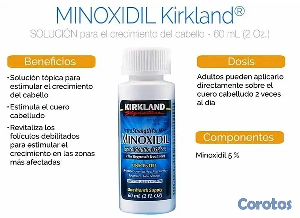salud y belleza - Minoxidil de la maraca kirkland 2