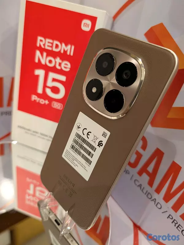 celulares y tabletas - REDMI NOTE 15 PRO+ 5G, 8GB RAM 256GB ROM 12