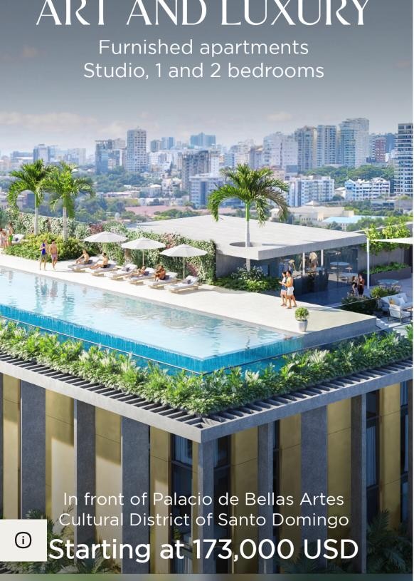 apartamentos - PRIMER CONDO HOTEL DE LUJO EL EL CORAZÓN DE SANTO DOMINGO  2