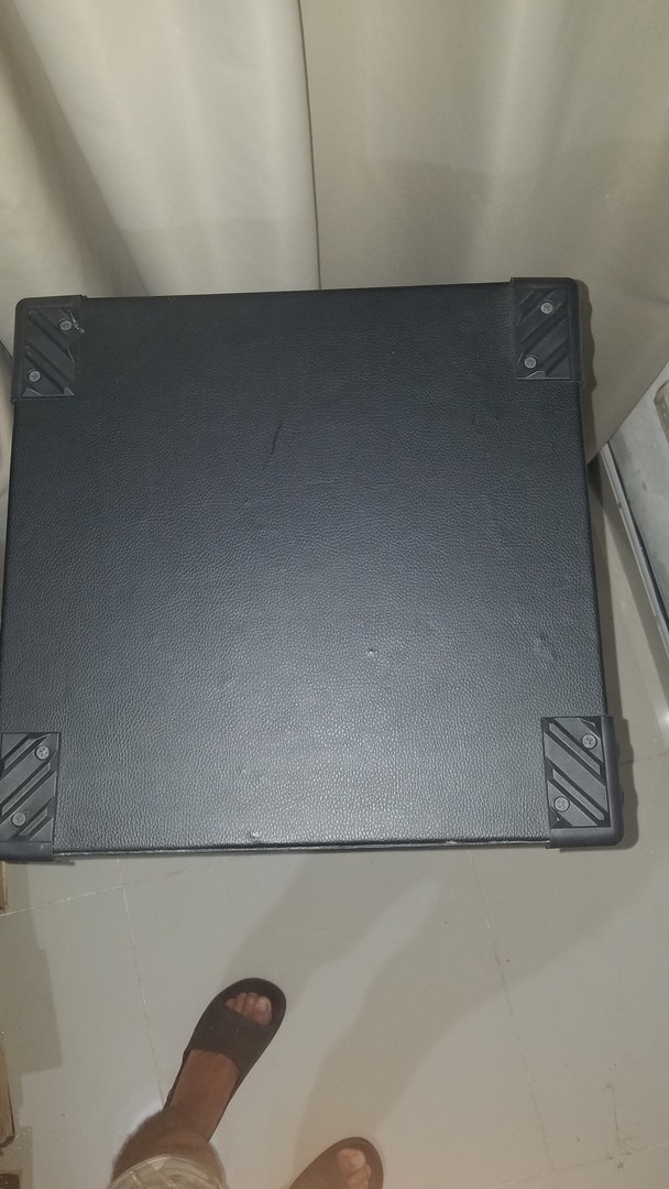 camaras y audio - BOCINA DE 1500WATT EN CAJON DE CHIBOL DE 3/4 FORRADO EN VINILO NEGRO. 5