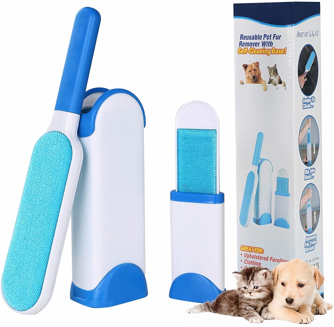 animales y mascotas - Cepillo para eliminar el pelo de mascotas, REMOVEDOR PELOS de perros gatos 2