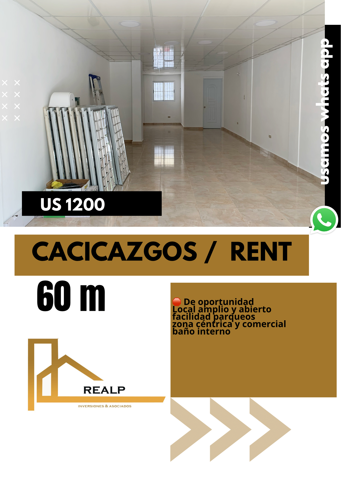 oficinas y locales comerciales - Local espacio abierto primer nivel 0