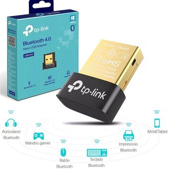 computadoras y laptops - Adaptador tp-link  Nano USB Bluetooth 4.0 UB400 usb 2.0 UB400 0