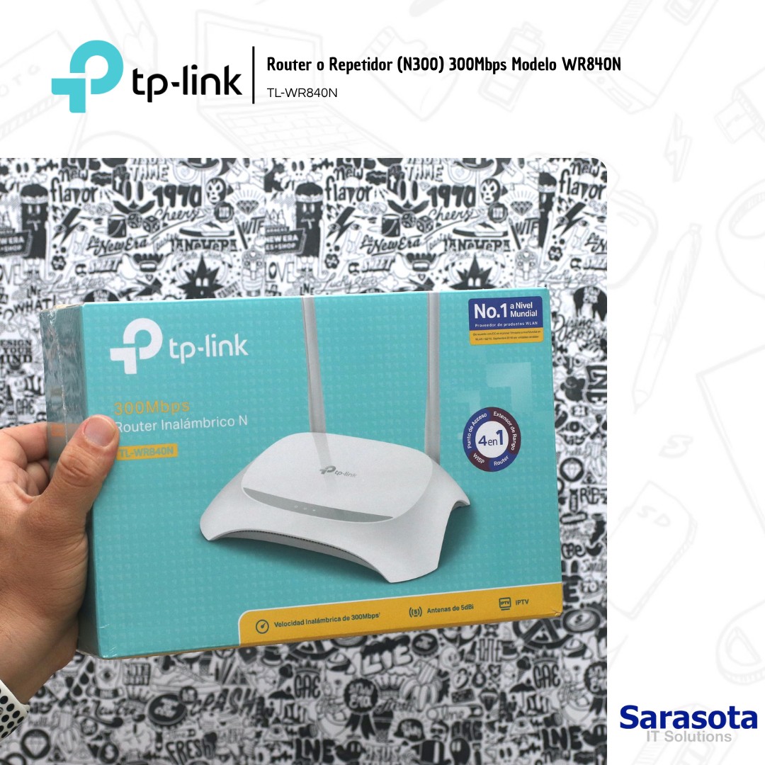 accesorios para electronica -  TP-Link Router o repetidor WR840N 840N