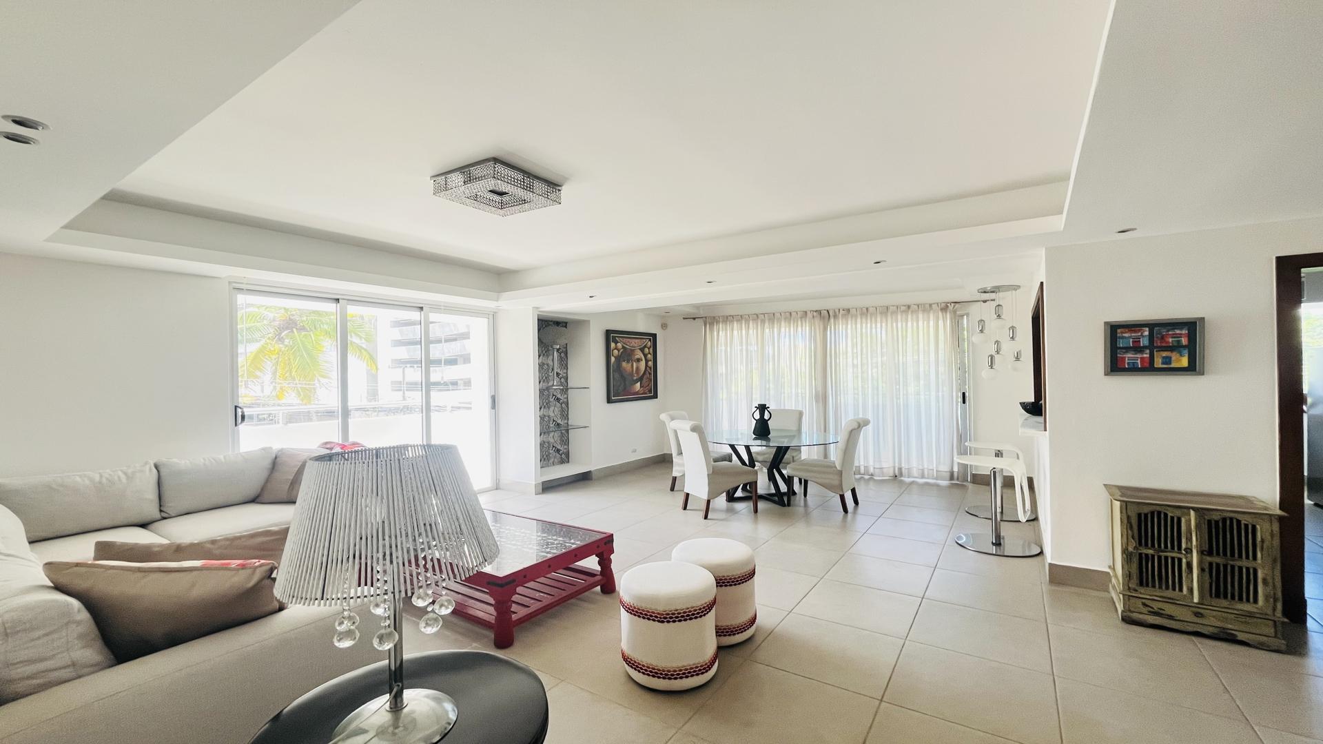 apartamentos - Se alquila Apto. de 2 Hab. amueblado en Piantini 3