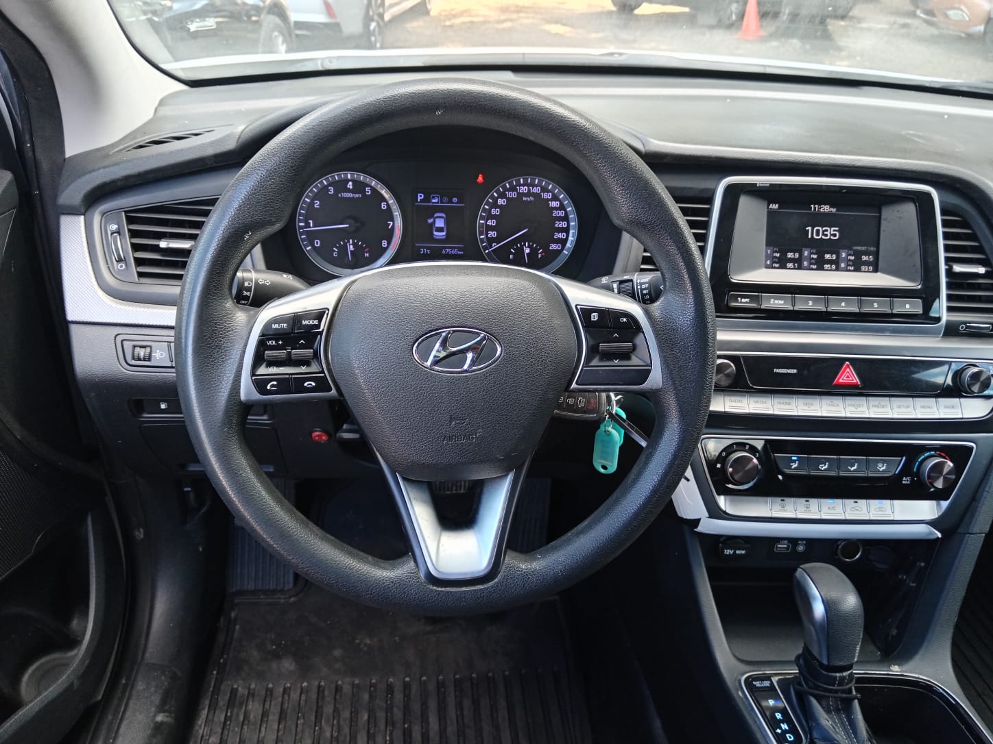 carros - HYUNDAI SONATA NEW RISE 2019 BLANCO 5