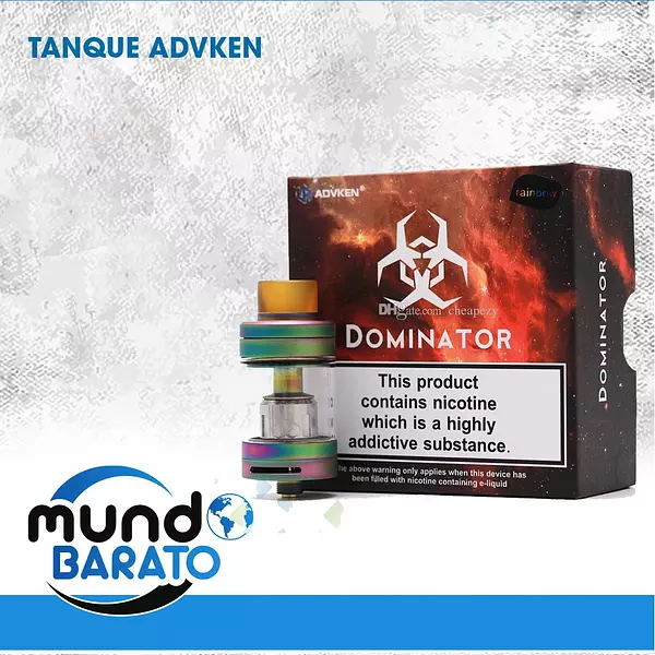 accesorios para electronica - Advken Dominator Subohm Tanque 4,5 Ml Vape Vaper Electronico 2