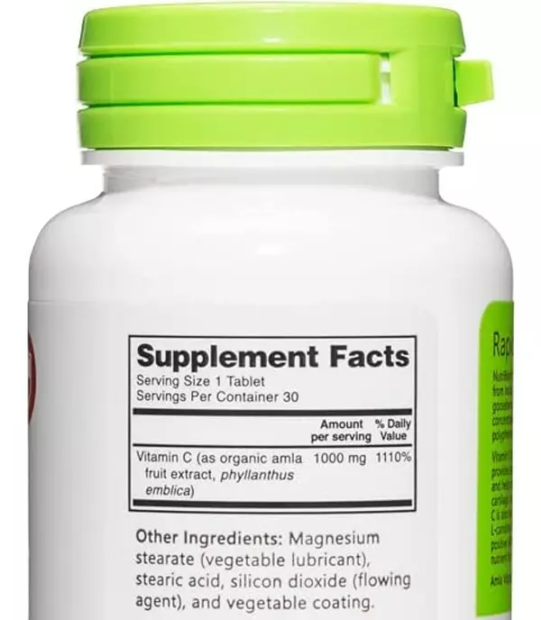 Salud y Equipamiento Médico - Vitamina C 1000 Mg Nutribiotic 2