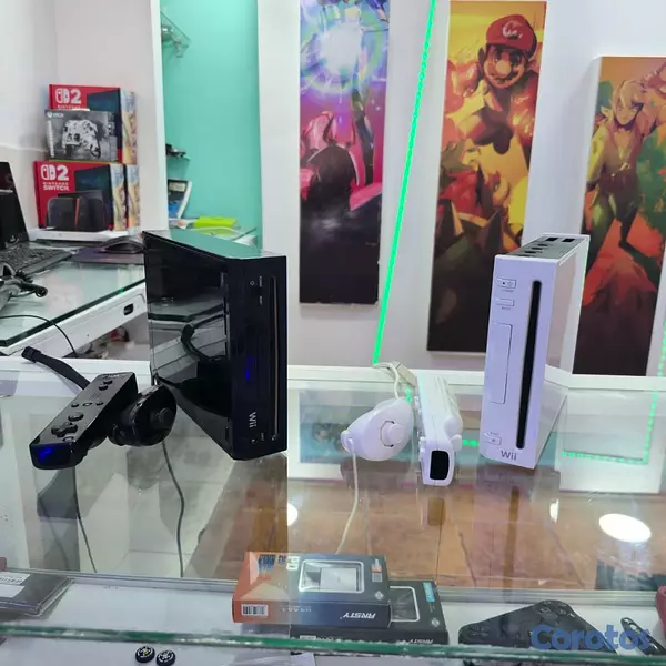 consolas y videojuegos - Nintendo wii + 64gb 1