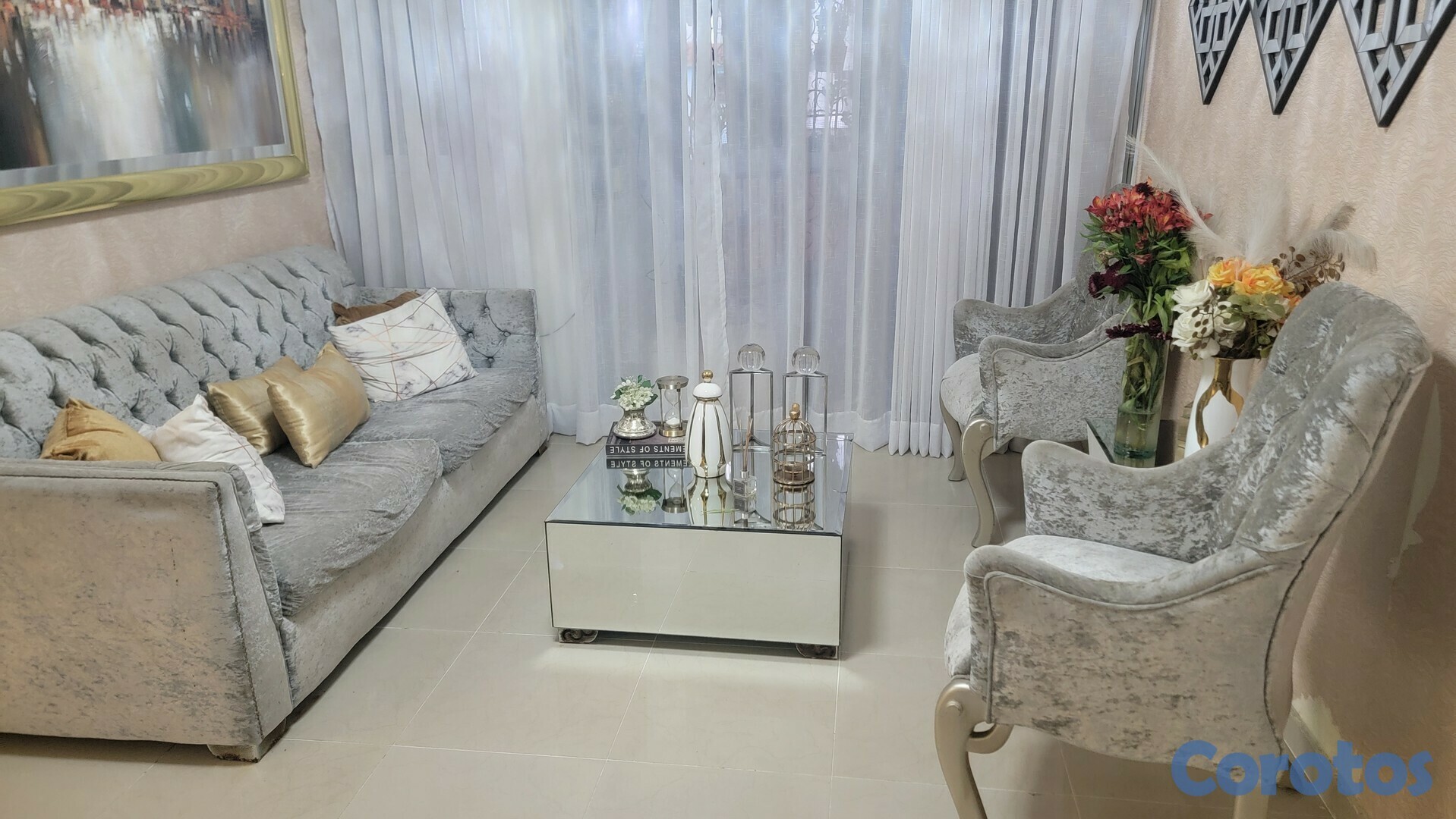 muebles y colchones - Juego de sala usado en excelente calidad  3