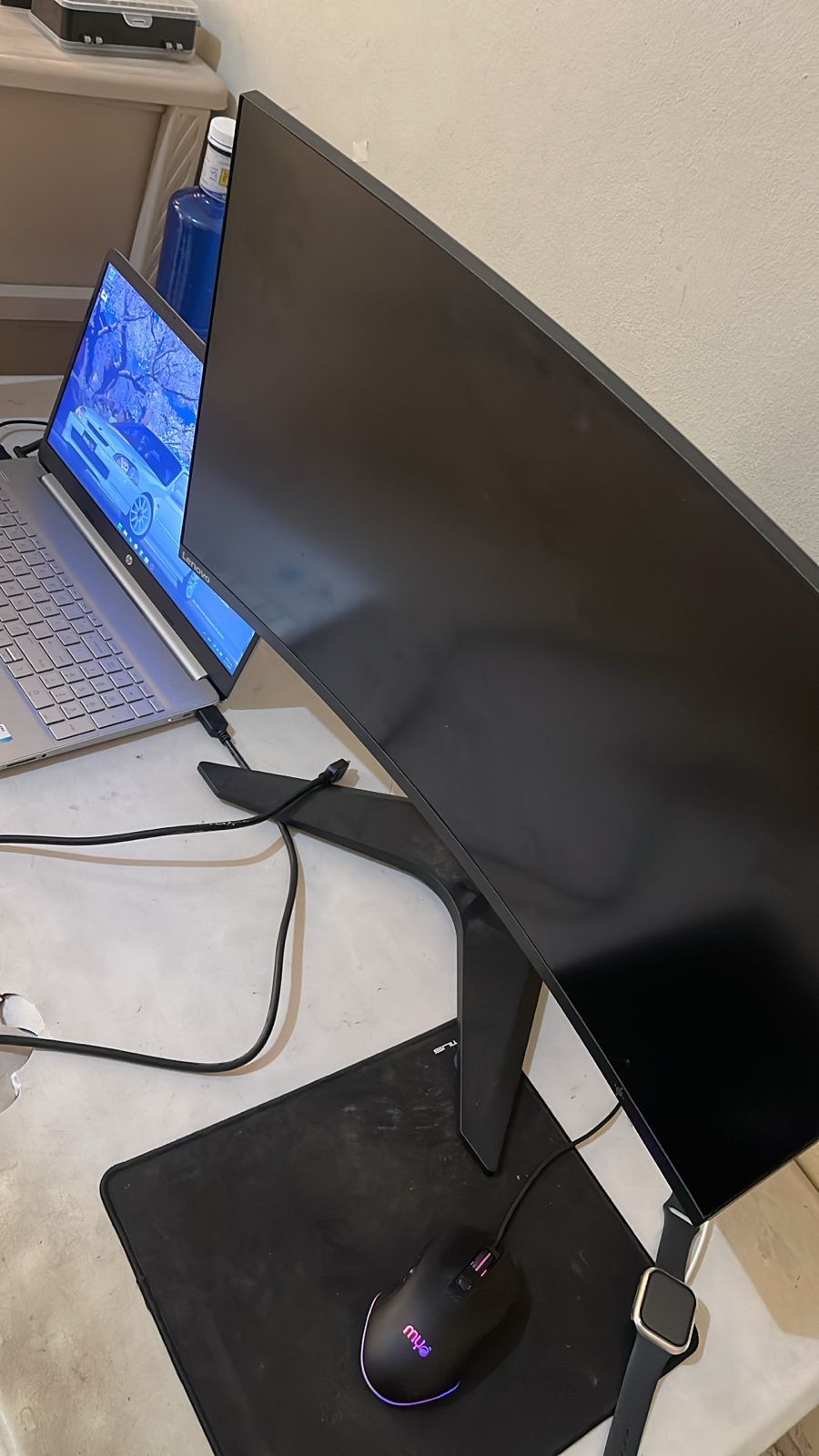 computadoras y laptops - Vendo monitor Lenovo Curvo a 165hz 7