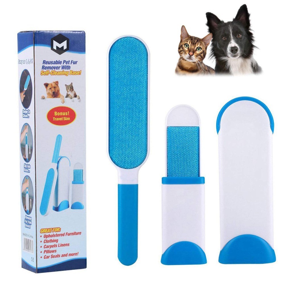 animales y mascotas - Cepillo para eliminar el pelo de mascotas, REMOVEDOR PELOS de perros gatos 3