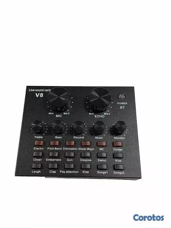 camaras y audio - Mezcladora efecto de sonido voz  2